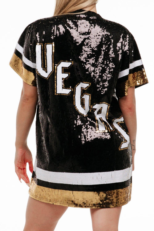 Las Vegas Hockey Sequin Dress - SEQUIN FANS