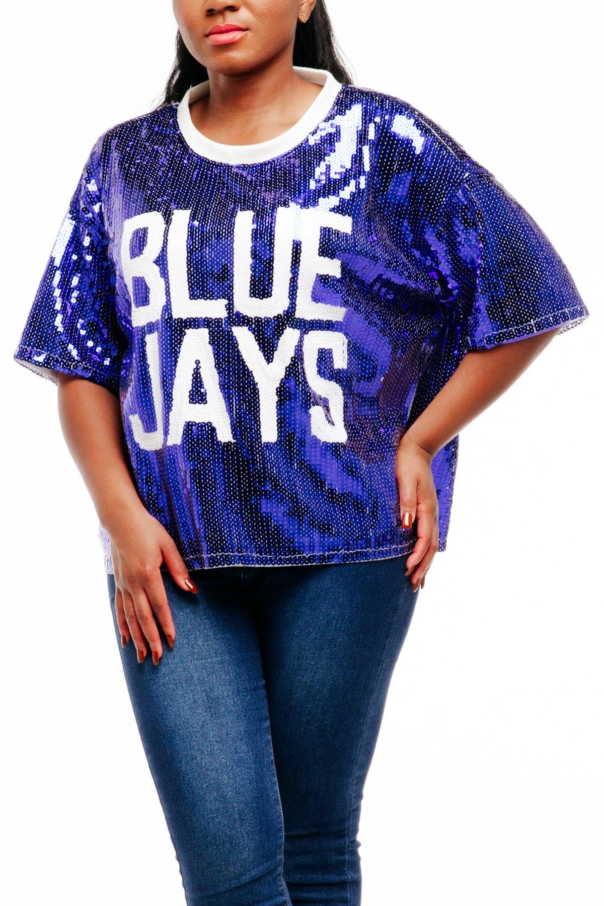 Toronto Baseball Sequin Shirt - SEQUIN FANS