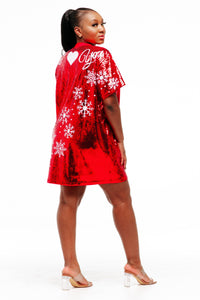 All I Want For Christmas Is You Sequin Dress - SEQUIN FANS