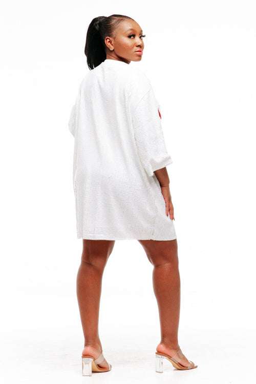 A lot Going On at The Moment Sequin Dress - SEQUIN FANS