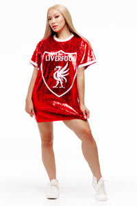 Liverpool Football Sequin Dress - SEQUIN FANS