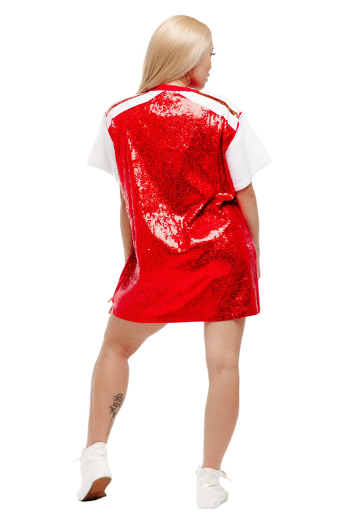 Gunners Football Sequin Dress - SEQUIN FANS