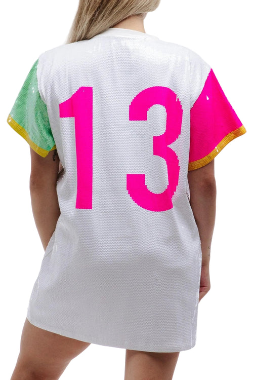 San Diego Baseball Sequin Dress - SEQUIN FANS