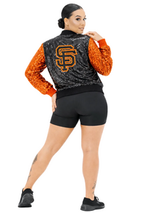 San Francisco Baseball Sequin Jacket