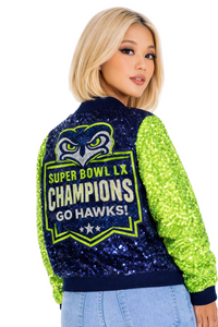Seattle Championship Sequin Jacket