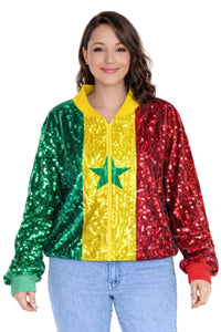 Senegal Sequin Jacket