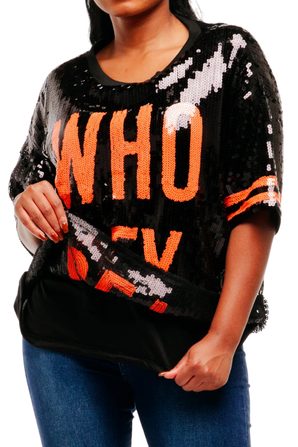 Cincinnati Sequin Shirt