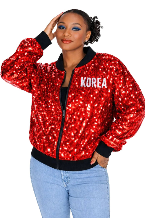South Korea Sequin Jacket