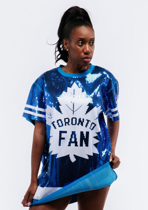 Toronto Hockey Sequin Dress - SEQUIN FANS