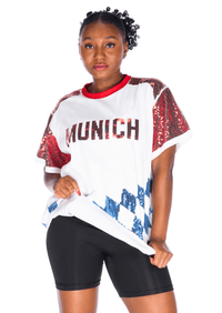 Munich Soccer Sequin Shirt - SEQUIN FANS