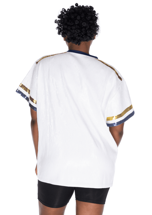 Madrid Soccer Sequin Shirt - SEQUIN FANS