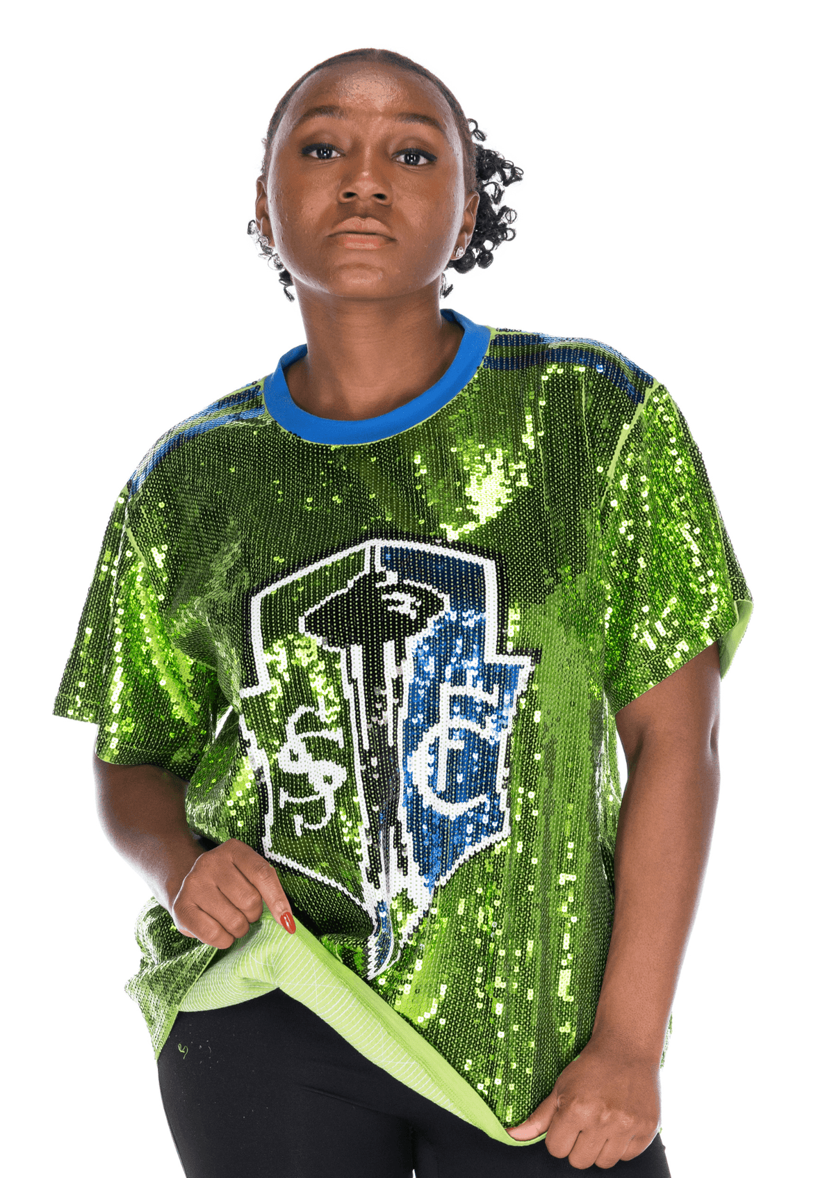 Seattle Soccer Sequin Shirt - SEQUIN FANS