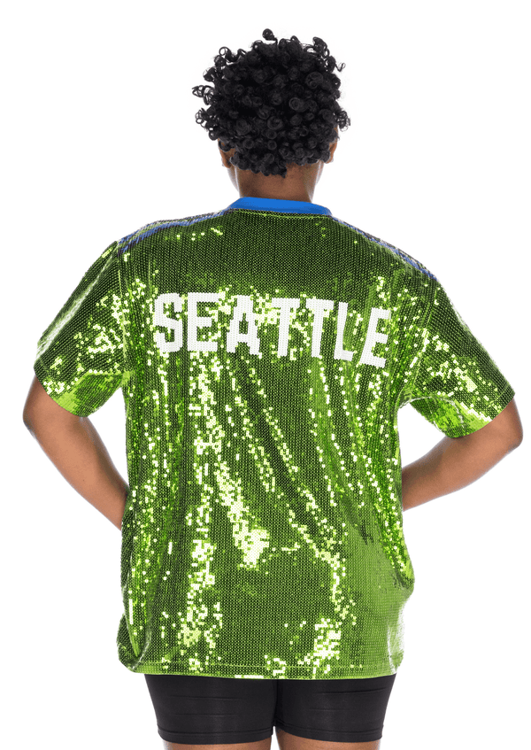 Seattle Soccer Sequin Shirt - SEQUIN FANS