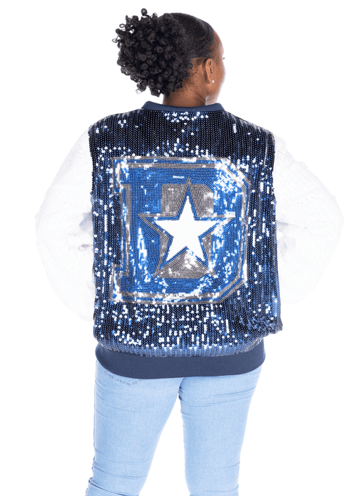 Dallas Football Sequin Jacket - SEQUIN FANS