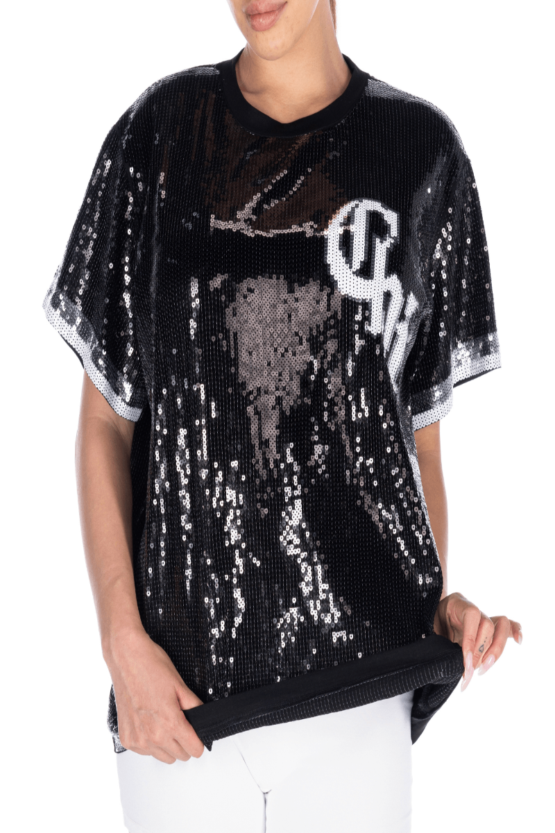 Chicago Baseball Sequin Shirt