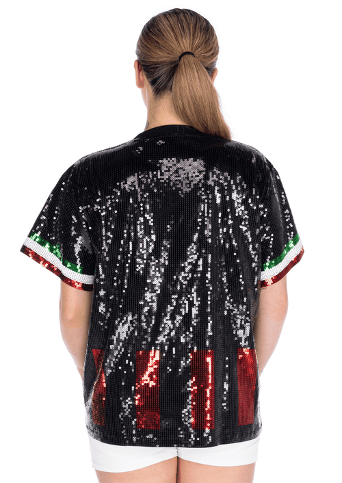 Milan Soccer Sequin Shirt - SEQUIN FANS