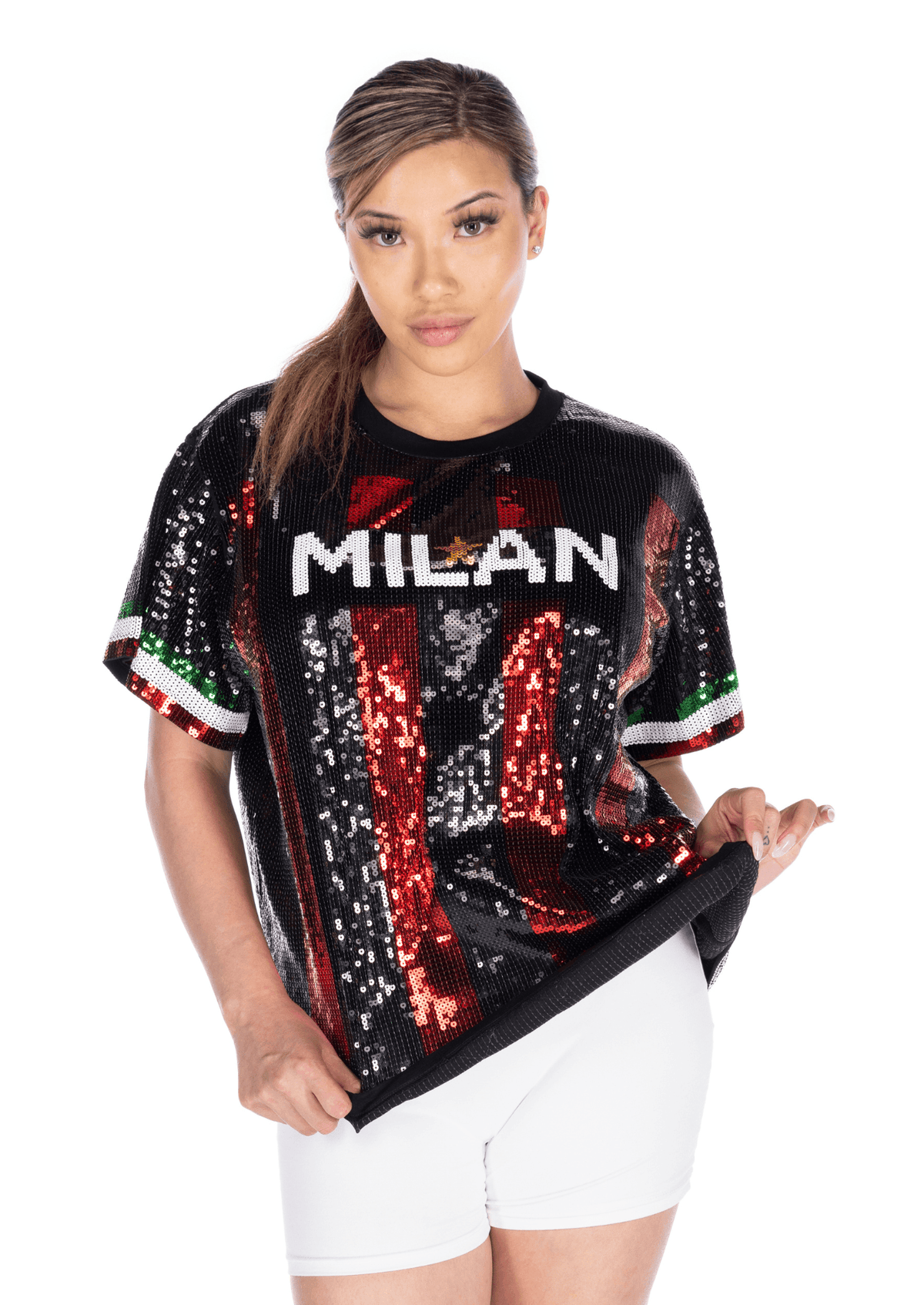 Milan Soccer Sequin Shirt - SEQUIN FANS