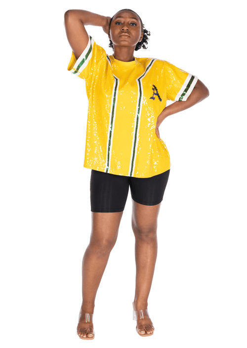 Oakland Baseball Sequin Shirt - SEQUIN FANS