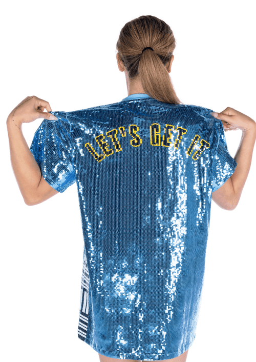 Memphis Basketball Sequin Dress - SEQUIN FANS