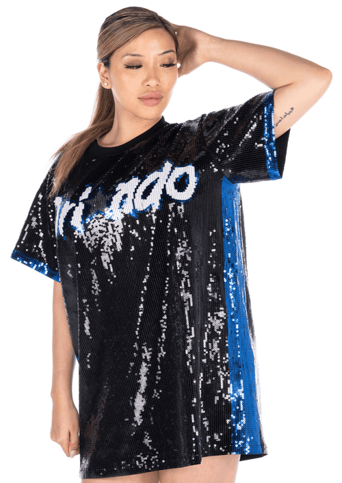 Orlando Basketball Sequin Dress - SEQUIN FANS