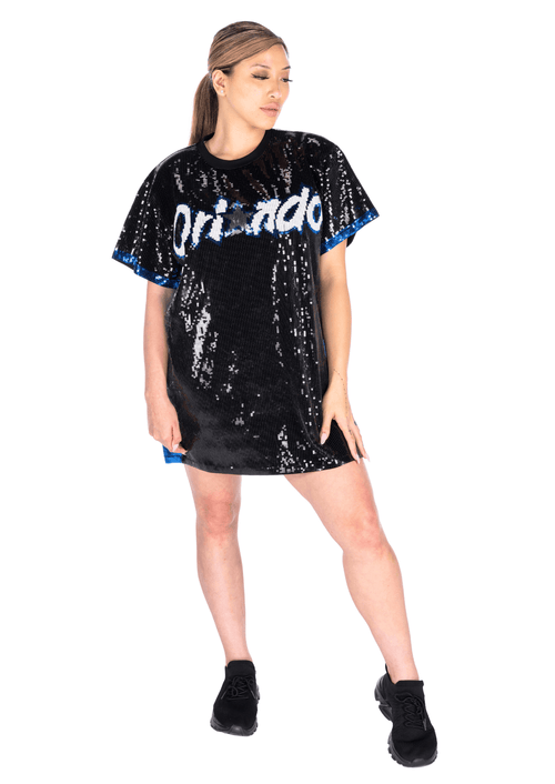 Orlando Basketball Sequin Dress - SEQUIN FANS