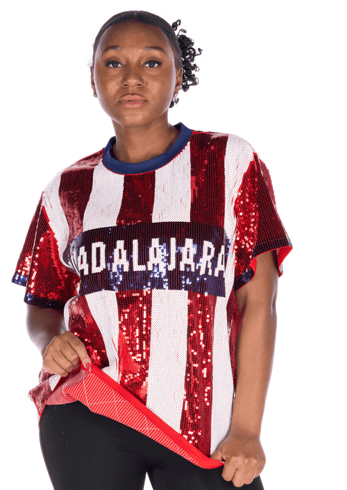 Mexico Soccer Sequin Shirt - SEQUIN FANS