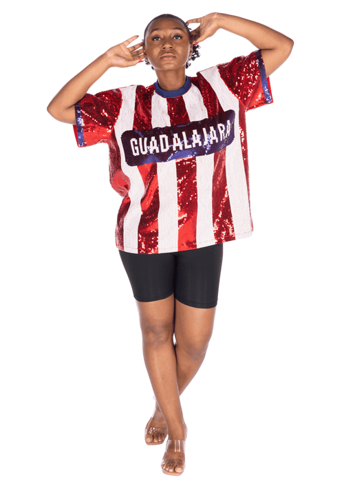 Mexico Soccer Sequin Shirt - SEQUIN FANS