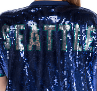 Seattle Baseball Sequin Shirt