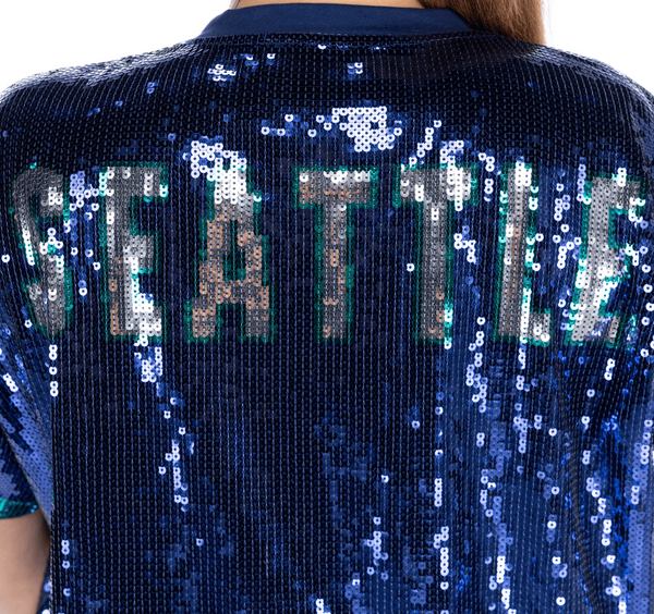 Seattle Baseball Sequin Shirt