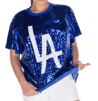 Los Angeles Baseball Sequin Shirt