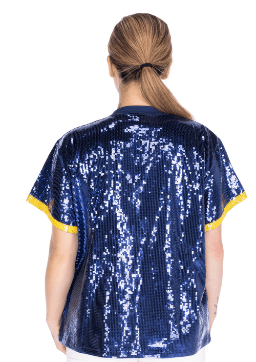 Milwaukee Baseball Sequin Shirt - SEQUIN FANS