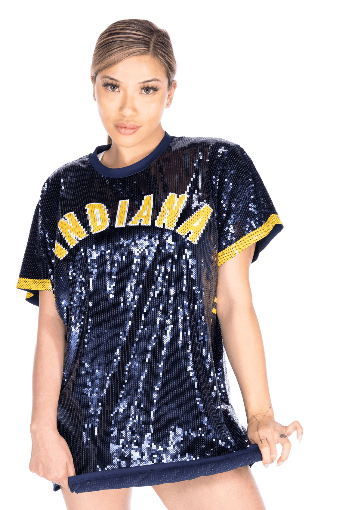 Indiana Basketball Sequin Dress - SEQUIN FANS