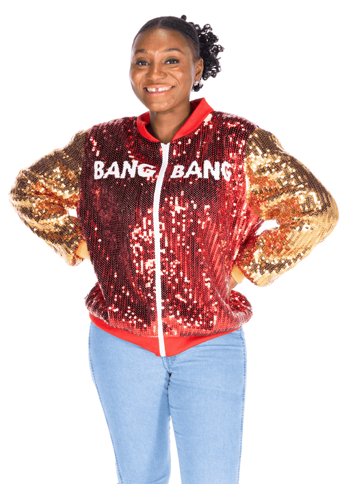 San Francisco Football Sequin Jacket - SEQUIN FANS