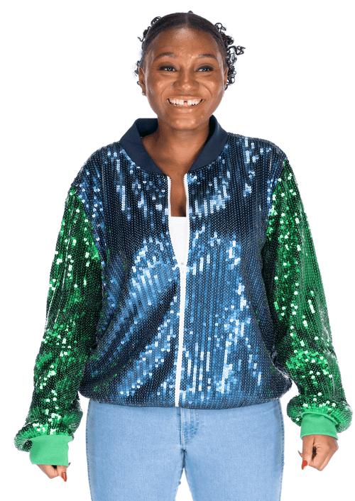 Seattle Football Sequin Jacket - SEQUIN FANS