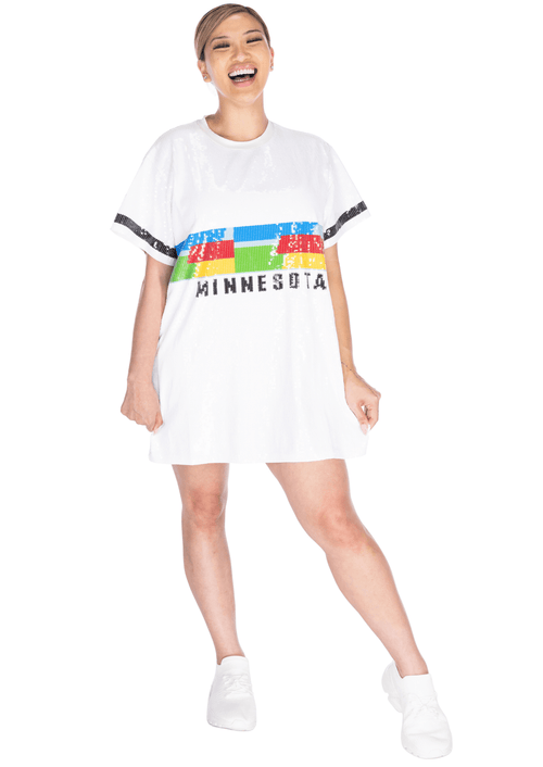Minnesota Basketball Sequin Dress - SEQUIN FANS