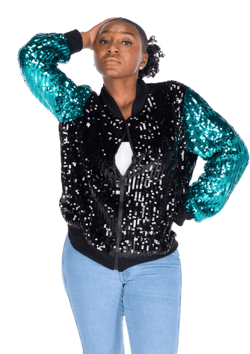 Jacksonville Football Sequin Jacket - SEQUIN FANS