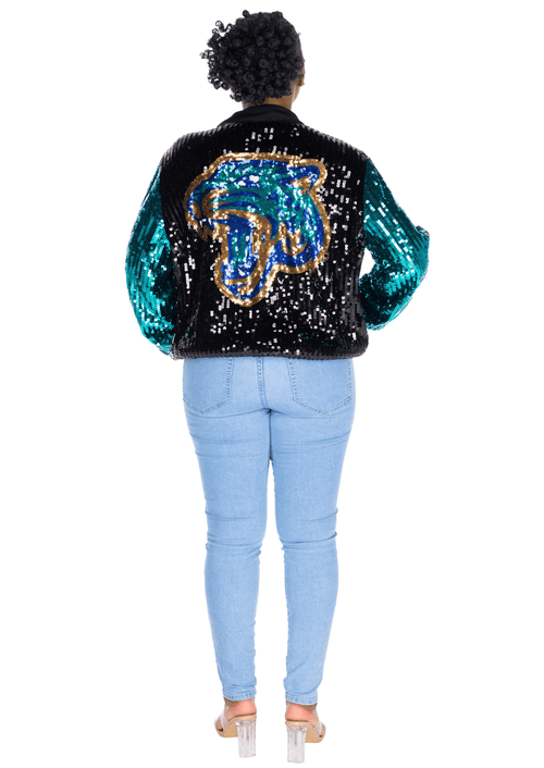 Jacksonville Football Sequin Jacket - SEQUIN FANS