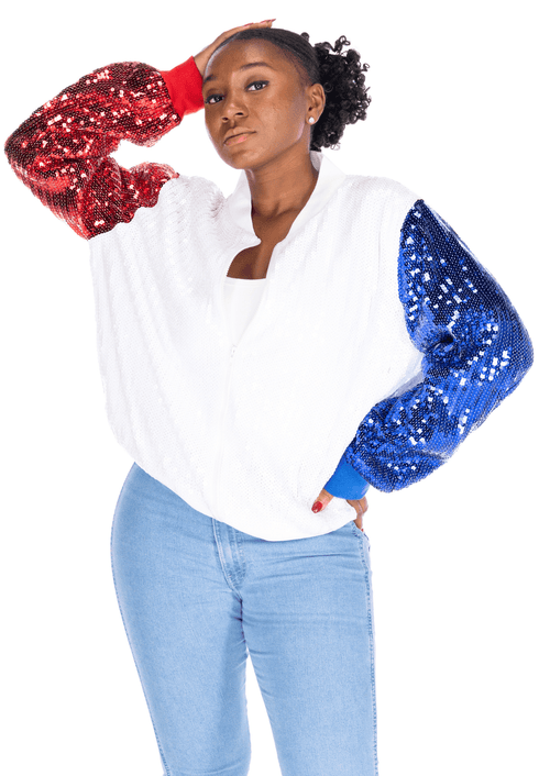 Buffalo Football Sequin Jacket - SEQUIN FANS