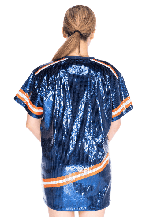 New York Hockey Sequin Dress - SEQUIN FANS