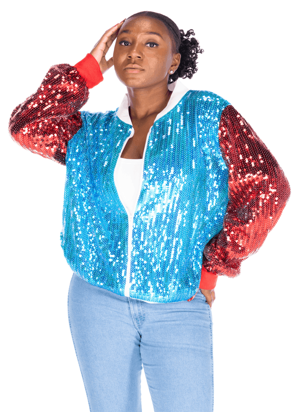 Tennessee Football Sequin Jacket - SEQUIN FANS