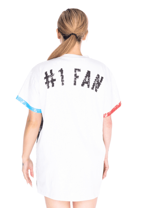Los Angeles Basketball Sequin Dress - SEQUIN FANS