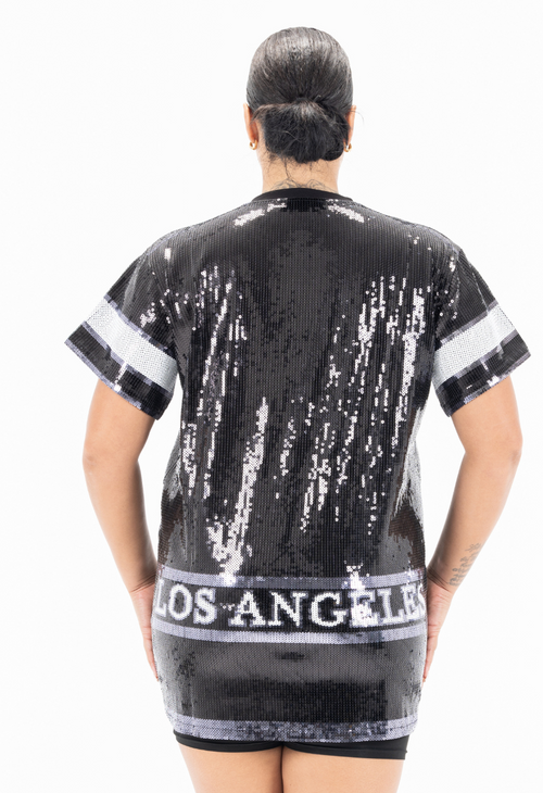 Los Angeles Hockey Sequin Dress