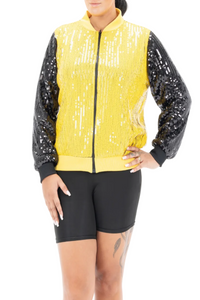 Chicago Hockey Sequin Jacket