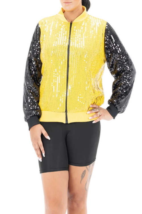 Chicago Hockey Sequin Jacket