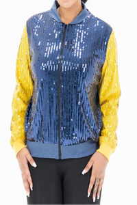 Denver Basketball Sequin Jacket