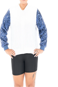 New York Hockey Sequin Jacket