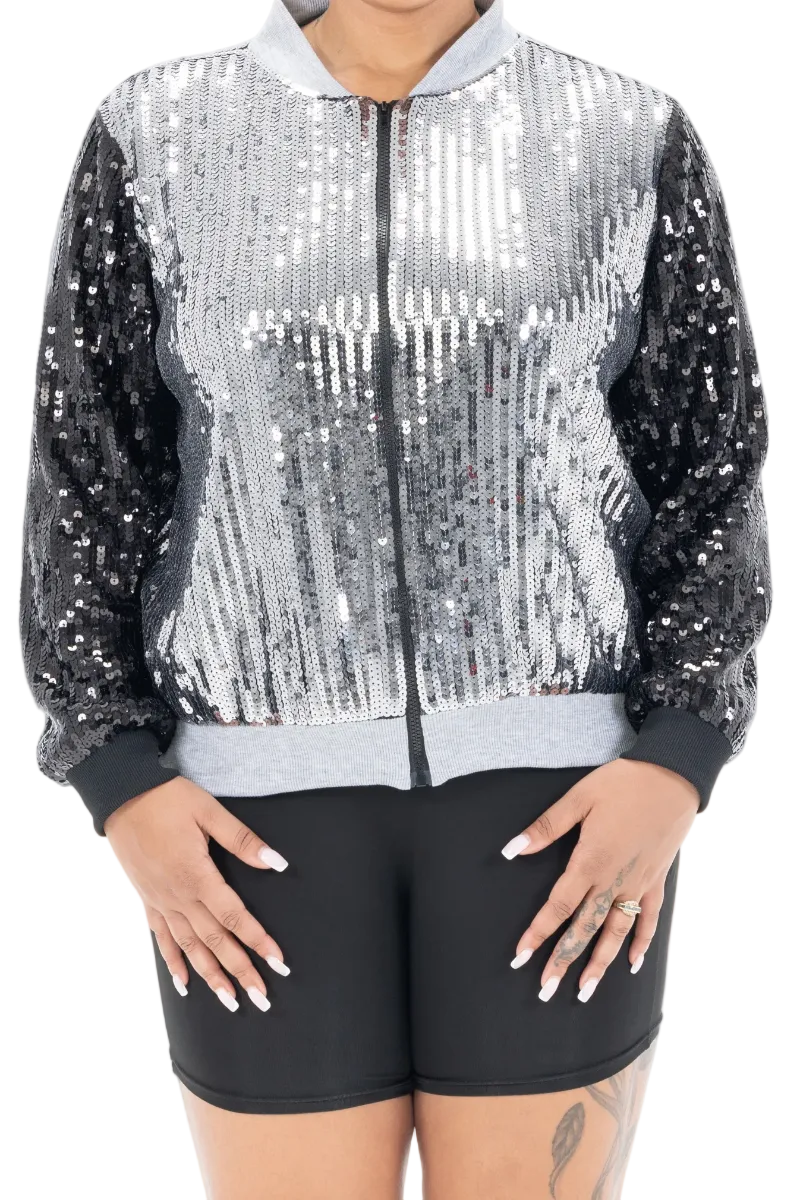 Los Angeles Hockey Sequin Jacket