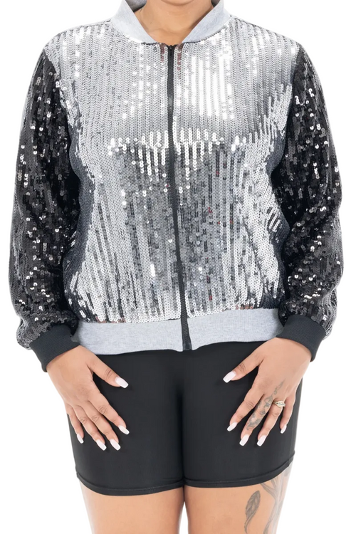 Los Angeles Hockey Sequin Jacket