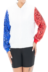 Philadelphia Basketball Sequin Jacket
