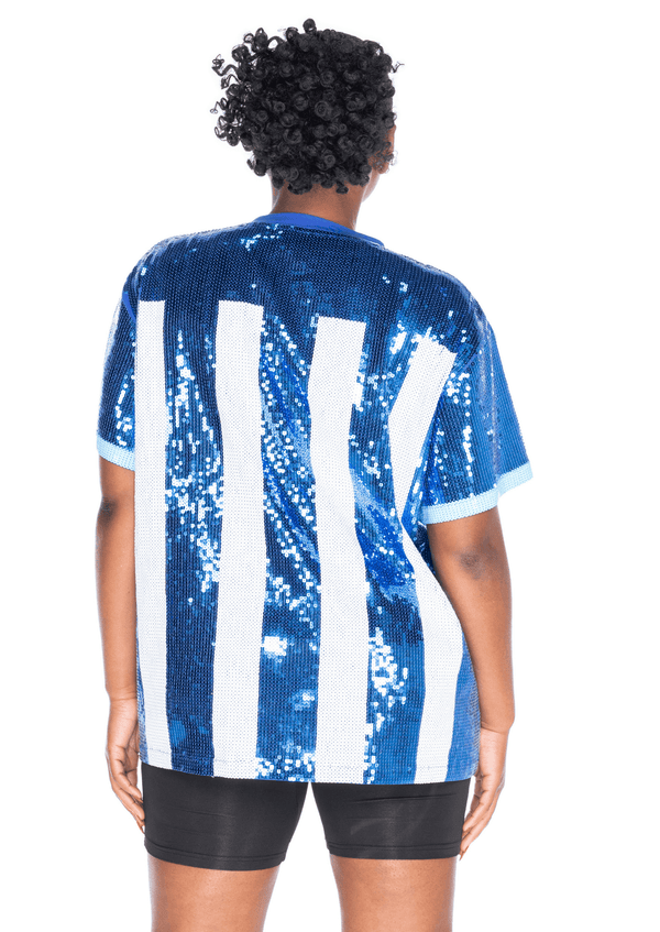 Portofino Soccer Sequin Shirt - SEQUIN FANS